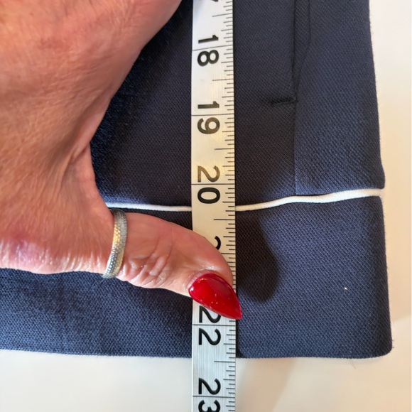 All in Motion Dark Blue Cardigan with White Trim. Like New! Size XS - Picture 9 of 9